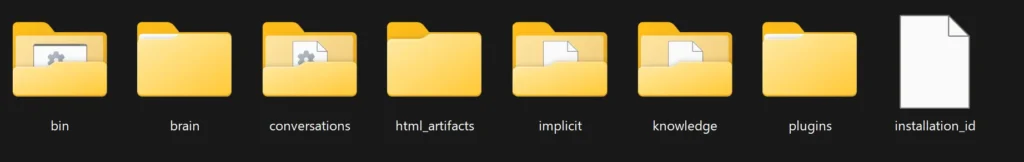 antigravity-ide内のファイル群